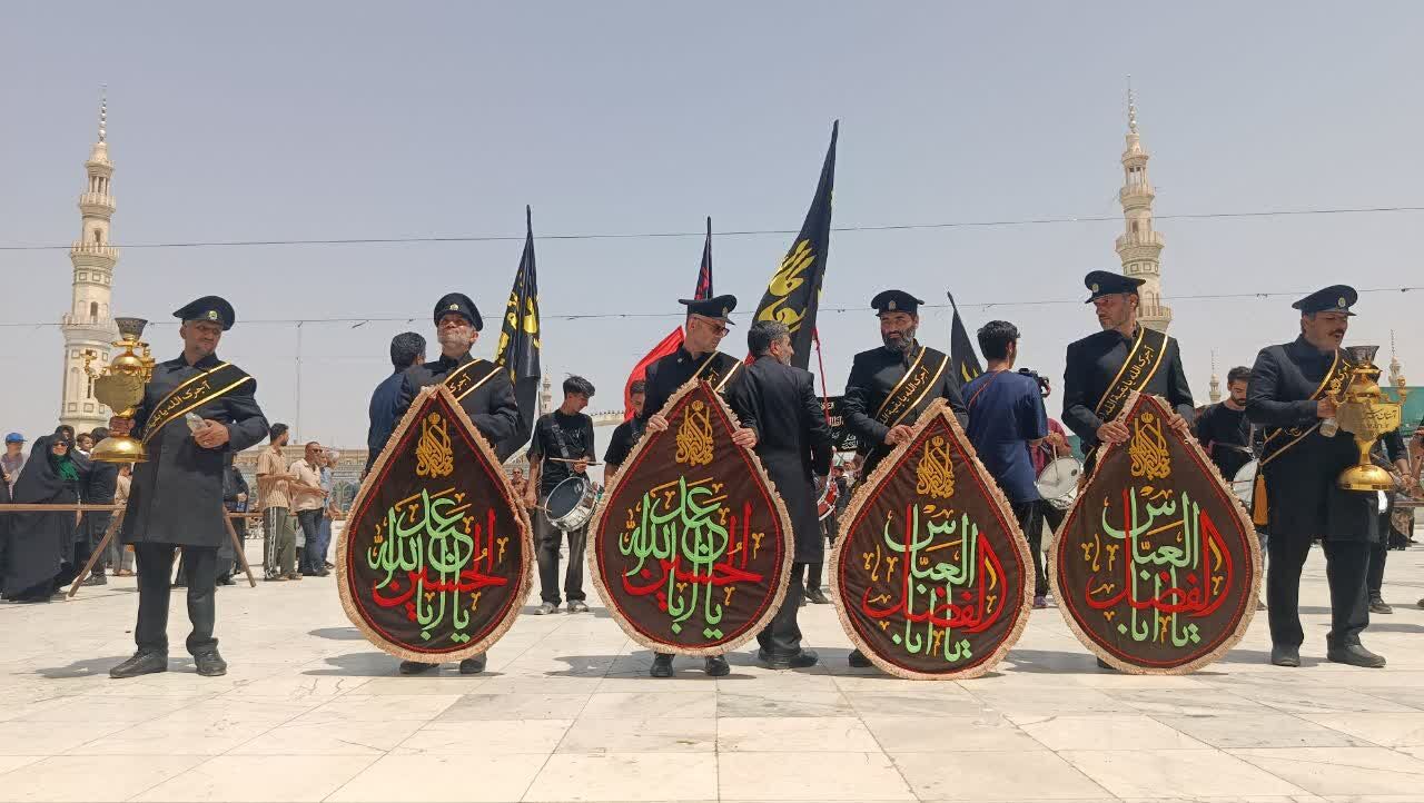عزاداری سالروز شهادت امام حسن عسگری(ع) در مسجد جمکران