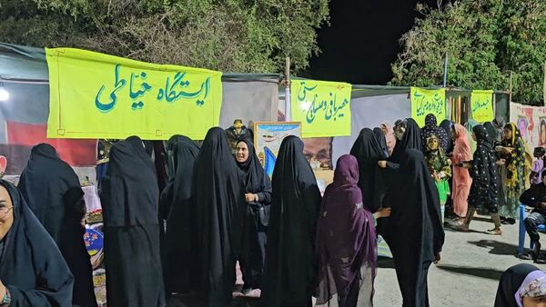 نمایشگاه دستاوردهای بانوان شهر شمیل بندرعباس