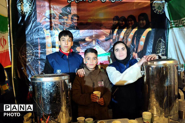 موکبی از جنس دانش‌آموز خبرنگاران پانا شهرستان بجنورد 