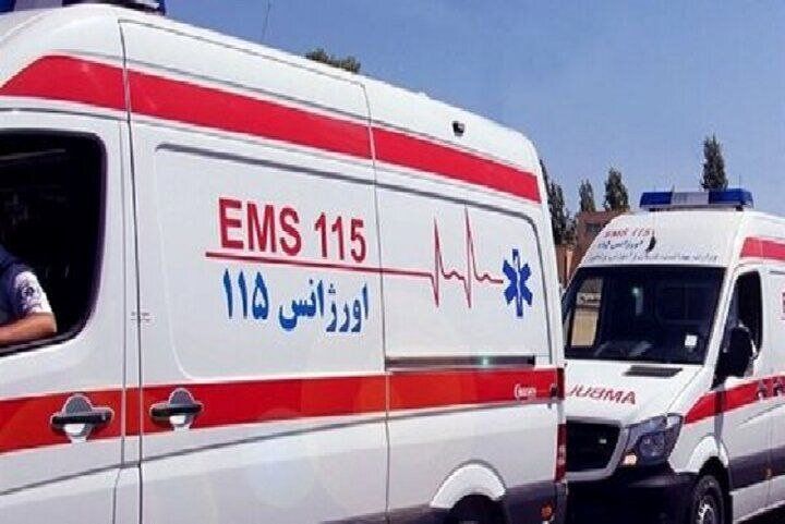 11 مصدوم در حادثه واژگونی مینی‌بوس تیم والیبال نوجوانان چهارمحال و بختیاری در قم