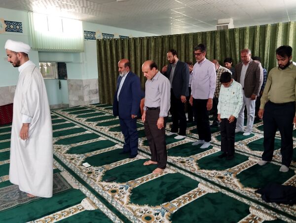 موکب دبیرستان ناصر در آموزش  و پرورش ناحیه ۷