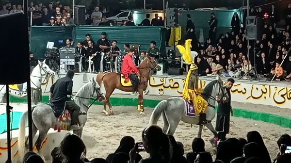 مراسم تعزیه خوانی با حضور اساتید برجسته کشوری در شهر بن