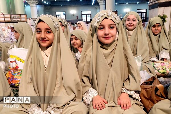 جشن بندگی دختران ناحیه دو شهرری 