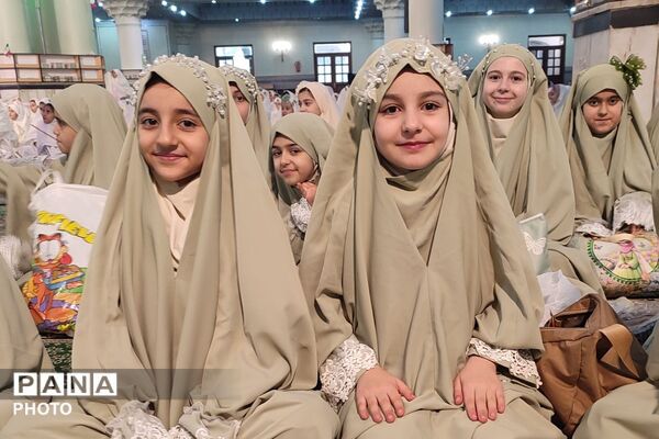 جشن بندگی دختران ناحیه دو شهرری 