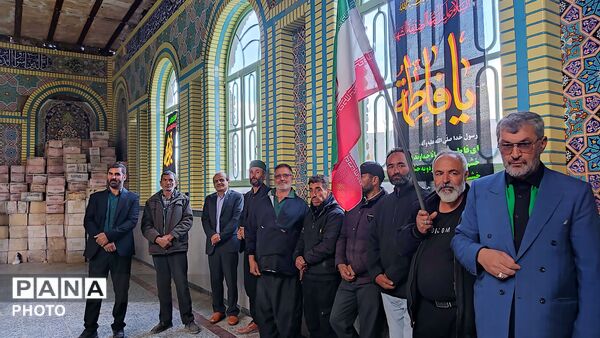 مراسم گرامیداشت چهلم امام شهید در گلزار شهدای  شهر بار نیشابور-۲