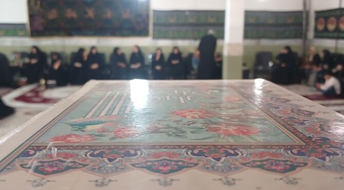 اربعین‌کرفس،در حسینیه علمدار