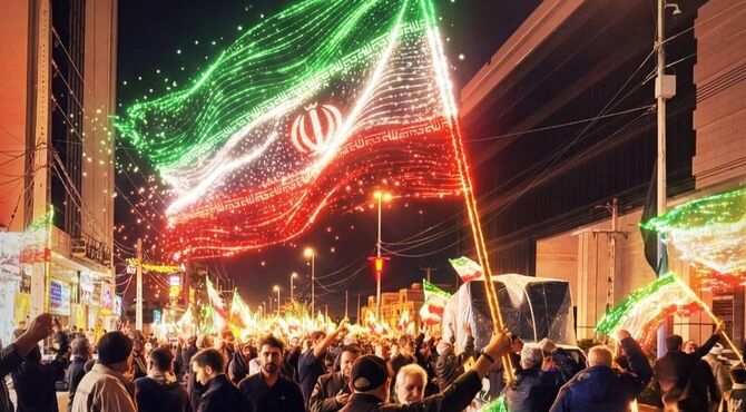 حضور پرشور ملت ایران در میادین؛ 