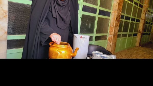 مراسم اربعین حسینی ویژه بانوان در مسجد جامع‌ رجایی‌شهرکرج