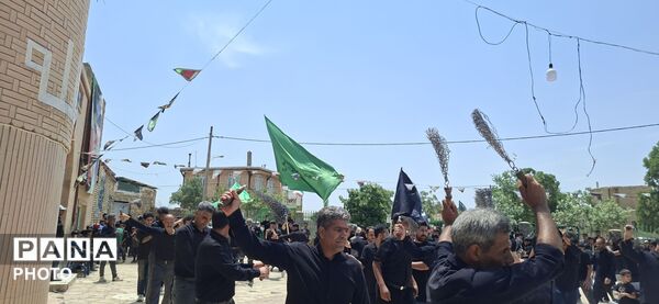 مراسم عزاداری عاشورای حسینی در روستای ماروسک