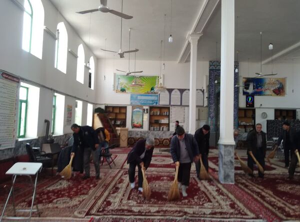 آیین غبار رویی مساجد بجنورد