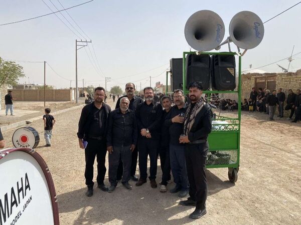 تاسوعای حسینی در روستای مهدی آباد شهرستان خلیل آباد 