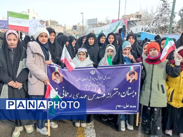 راهپیمایی یوم الله ۲۲بهمن، تجدید میثاق با آرمان‌های اسلام در مشهد مقدس