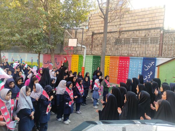 ۱۳ آبان روز دانش آموز و شهادت حضرت فاطمه زهرا در مدرسه مهندس رحمانی فرد ناحیه ۱ مشهد مقدس