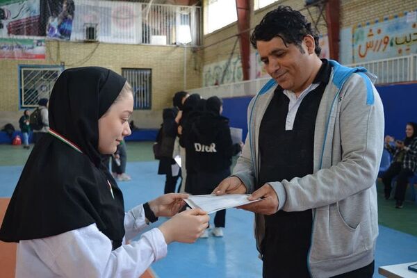 برگزاری مسابقه دو و میدانی در بهارستان‌2