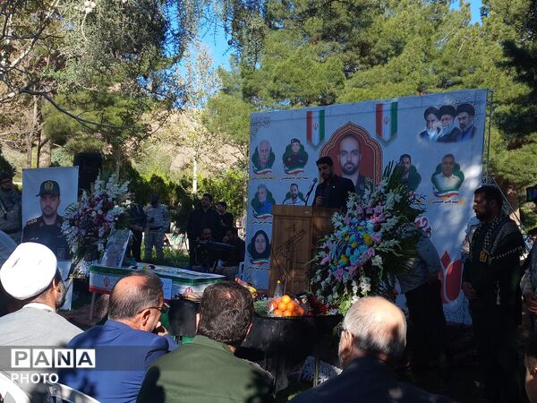 چهلم شهید علی ترکمن در ملایر