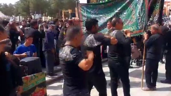 عزاداری عاشورای حسینی در امامزاده شاهرضا(ع) شهرضا با حضور هیات مذهبی