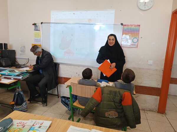 بازدید از مدارس ابتدایی شهرستان بن