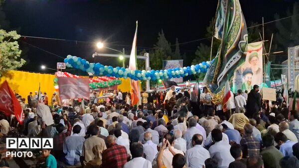 مراسم جشن میلاد نبی مکرم اسلام (ص) در حسینیه خیابان شهرستان کاشمر 