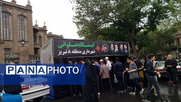 تبریز سیاه‌پوش شد