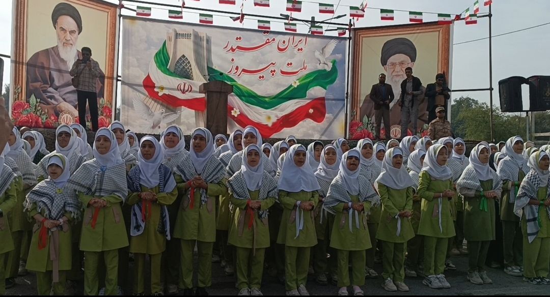 راهپیمایی ۲۲ بهمن در میناب