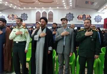 مراسم بزرگداشت اربعین شهدای اقتدار در یاسوج 
