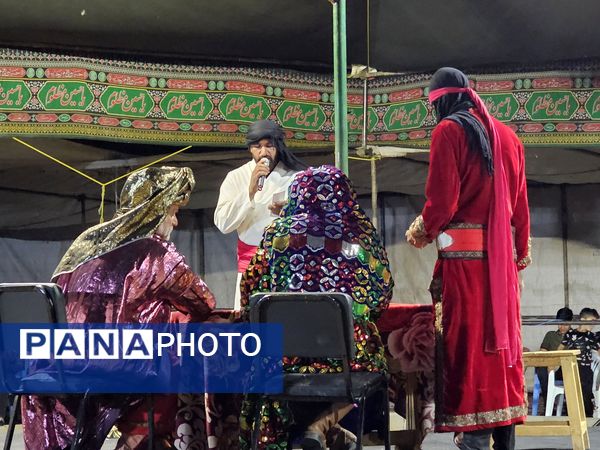 تعزیه گروه شبیه خوانی هیات محبان اهل بیت دبیرستان پروین اعتصامی شهر افوس