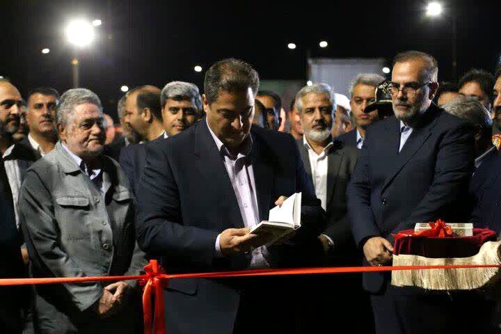 فاز چهارم تقاطع غیرهمسطح شهدای خلبان کرمان با حضور معاون عمرانی استاندار افتتاح شد