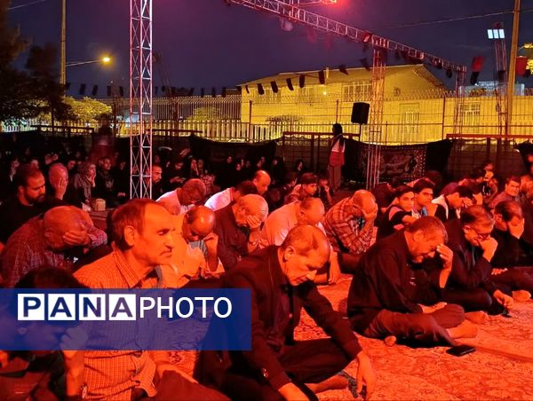 جوانان هلال احمر کاشمر در سوگ رقیه (س)