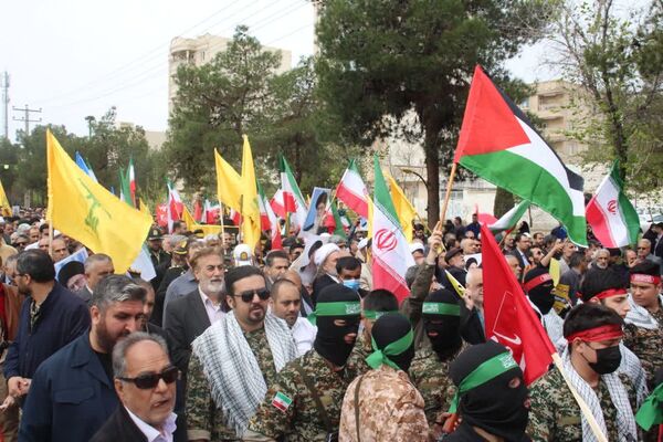 ابراز وحدت و همدلی سمنانی‌ها با مردم مظلوم فلسطین در روز قدس