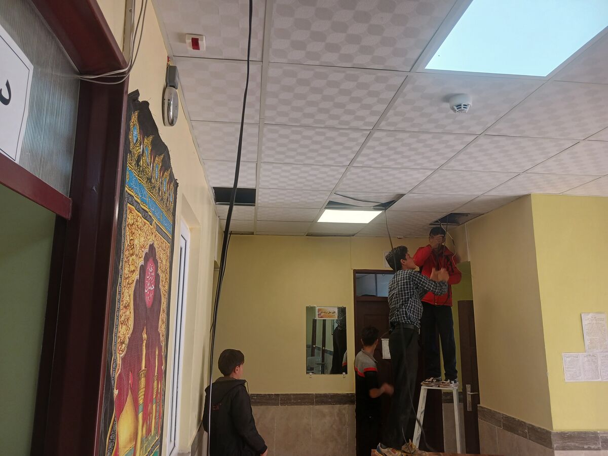کمک ۵۰ میلیون تومانی خیرین، زمینه‌ساز ارتقای سطح ایمنی هنرستان شهید حاج قاسم سلیمانی شد