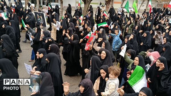 حضور پرشور مردم نورآباد دلفان در راهپیمایی روز جهانی قدس