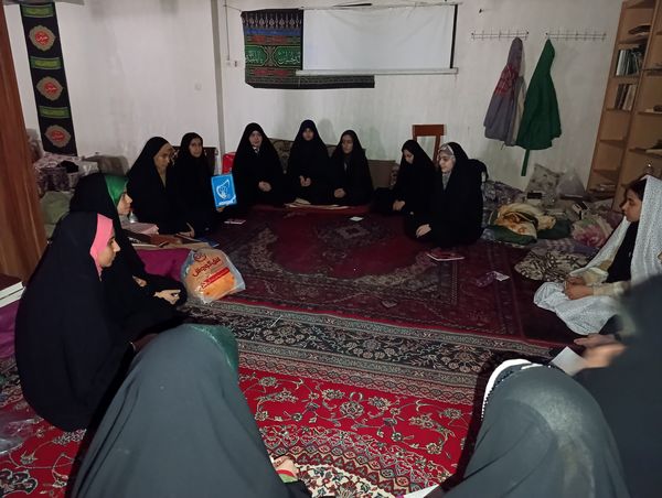 اعتکاف دانش‌آموزی در شهرستان سملقان 