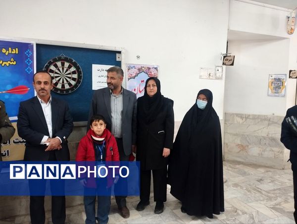 برگزاری مسابقات دارت ویژه کادر اداری آموزش پرورش شهرستان شیروان