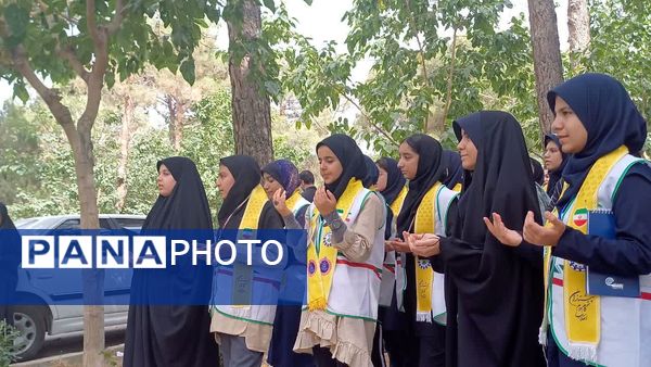 ‌‌روز دوم پیش اردوی ملی پیشتازان سازمان دانش آموزی استان اصفهان