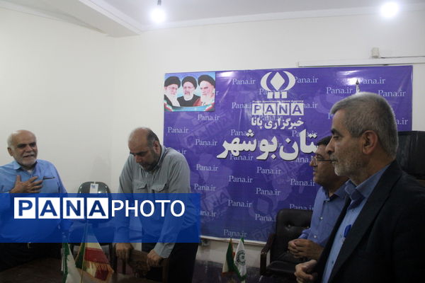 بازدید رئیس اداره خدمات آموزش و پرورش استان بوشهر از سازمان دانش‌آموزی استان