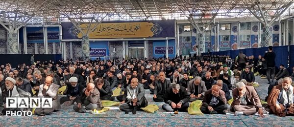 مراسم سوگواری مردم ولایتمدار و عزادار کرج
