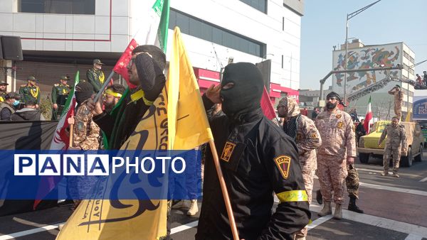 رزمایش ۱۱۰ هزار نفری راهیان قدس در تهران