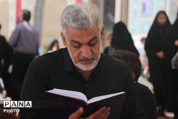 حال و هوای زائران حریم مطهر رضوی در تاسوعای حسینی