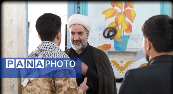 جلسه شورای محوری بسیج دانش‌آموزی در مدرسه علوی 2 شهرستان قدس