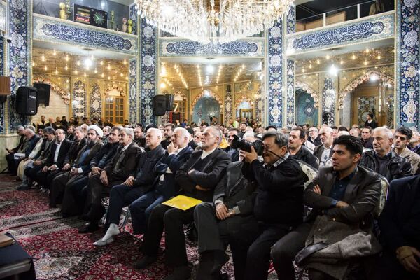 مراسم سالگرد ارتحال یاور صدیق انقلاب اسلامی در اصفهان 