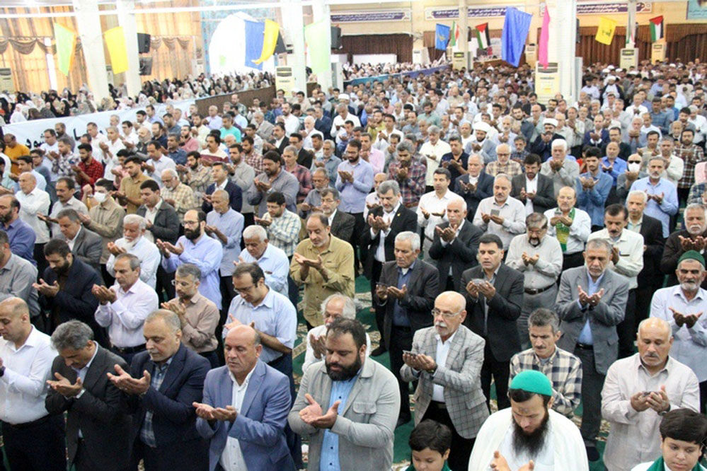 نماز عید فطر در بوشهر