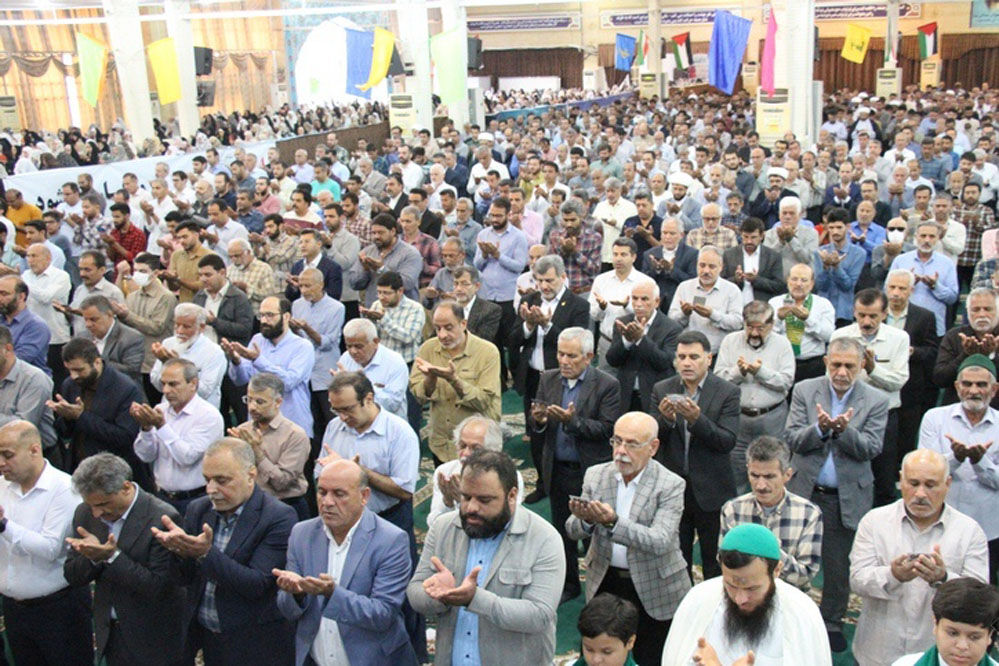 نماز عید فطر در بوشهر