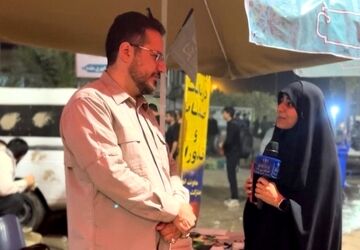 گزارشی از موکب کانون پرورش فکری کودکان و نوجوانان استان کرمانشاه در مرز خسروی