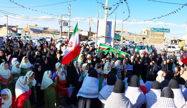 برگزاری مراسم راهپیمایی قدس در روستاهای صرم و جعفرآباد قم