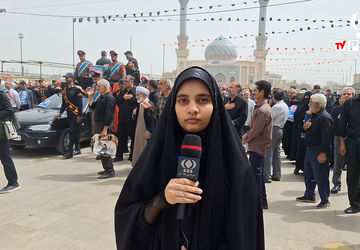 مراسم تشییع قاضی شهید جنایات رژیم صهیونیستی در قم