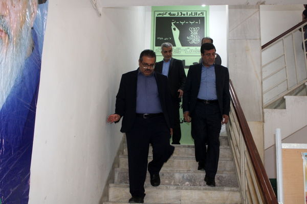 بازدید معاون توسعه مدیریت و پشتیبانی آموزش و پرورش استان بوشهر از سازمان دانش‌آموزی استان بوشهر