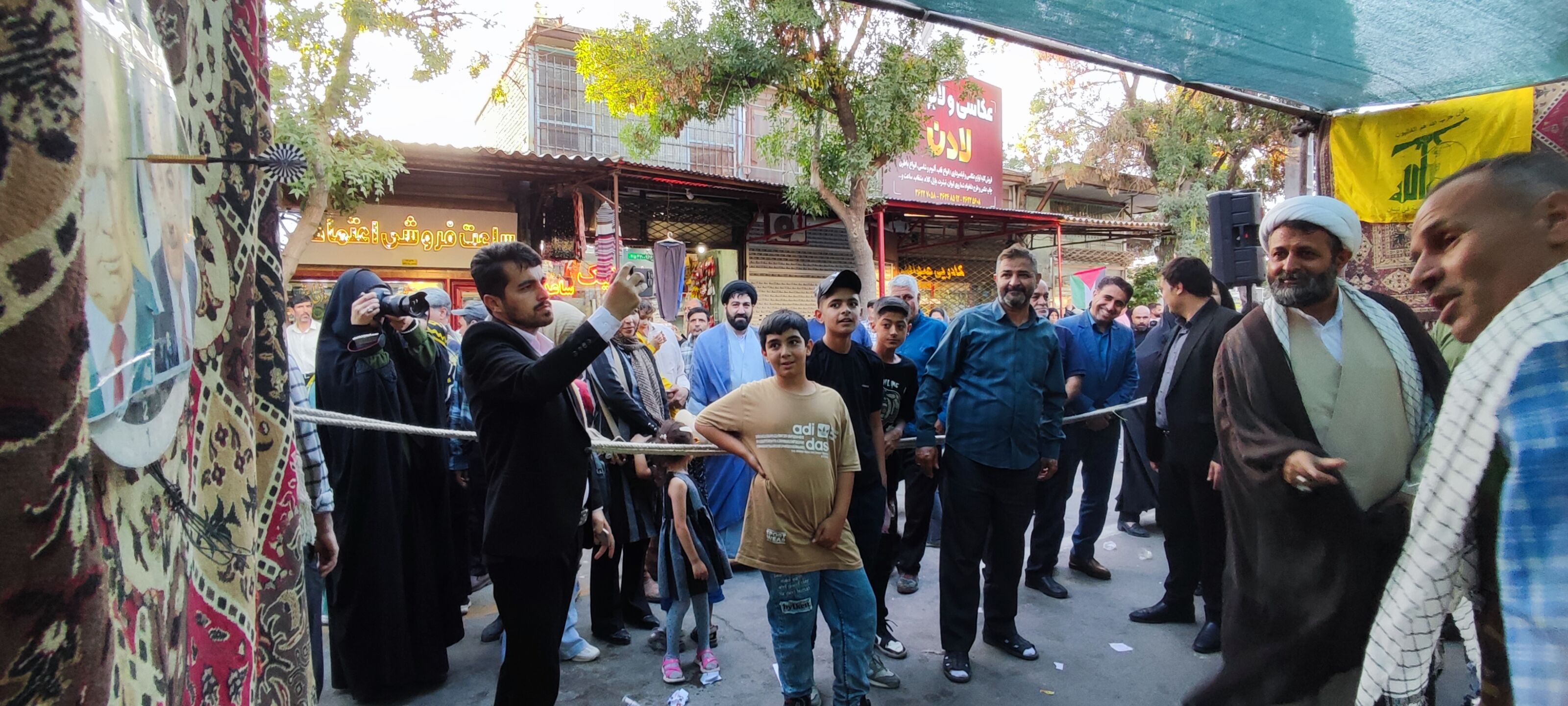 برگزاری مسابقات دارت در موکب‌های جشن غدیر در شهرستان شیروان