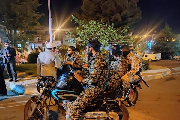 مراسم یادبود شهدای خدمت در شهرستان نیشابور