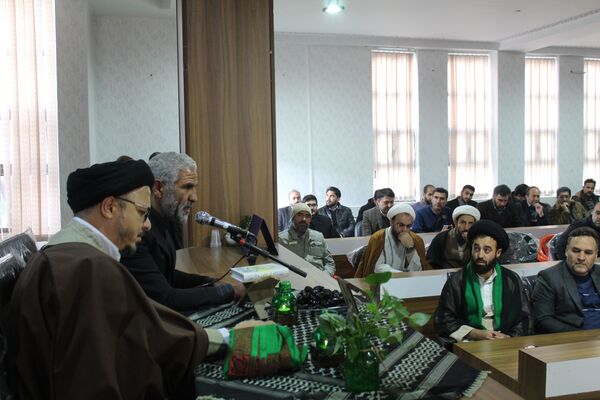 مراسم گرامیداشت شهید حاج قاسم سلیمانی در شهرستان سامان