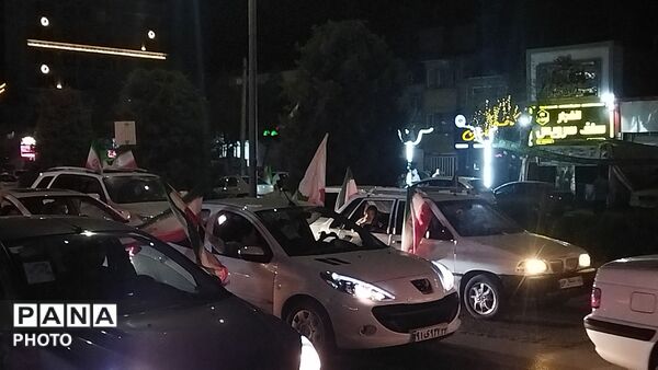 سی شب بلوار فضل میزبان رژه ماشینی شد 